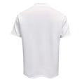 thumbnail image 4 of Men's Polo Henley Shirt Moisture Wicking Quick Dry Summer Casual Short Sleeve Pique Cotton Jersey Golf Shirts Big and Tall Size M-5XL Gray, 4 of 9