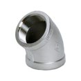 thumbnail image 2 of Conexión para manguera Smith Cooper Elbow 45D 1-1/4" SS, 2 of 3