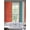 Blue Red, variant on Teal Purple Ombre Sheer Curtains 45 Inch Length 2 Panels Set, Modern Art Abstract Aesthetics Voile Window Treatment Rod Pocket Small Kitchen Curtains Drapes for Bedroom 52"x45"x2