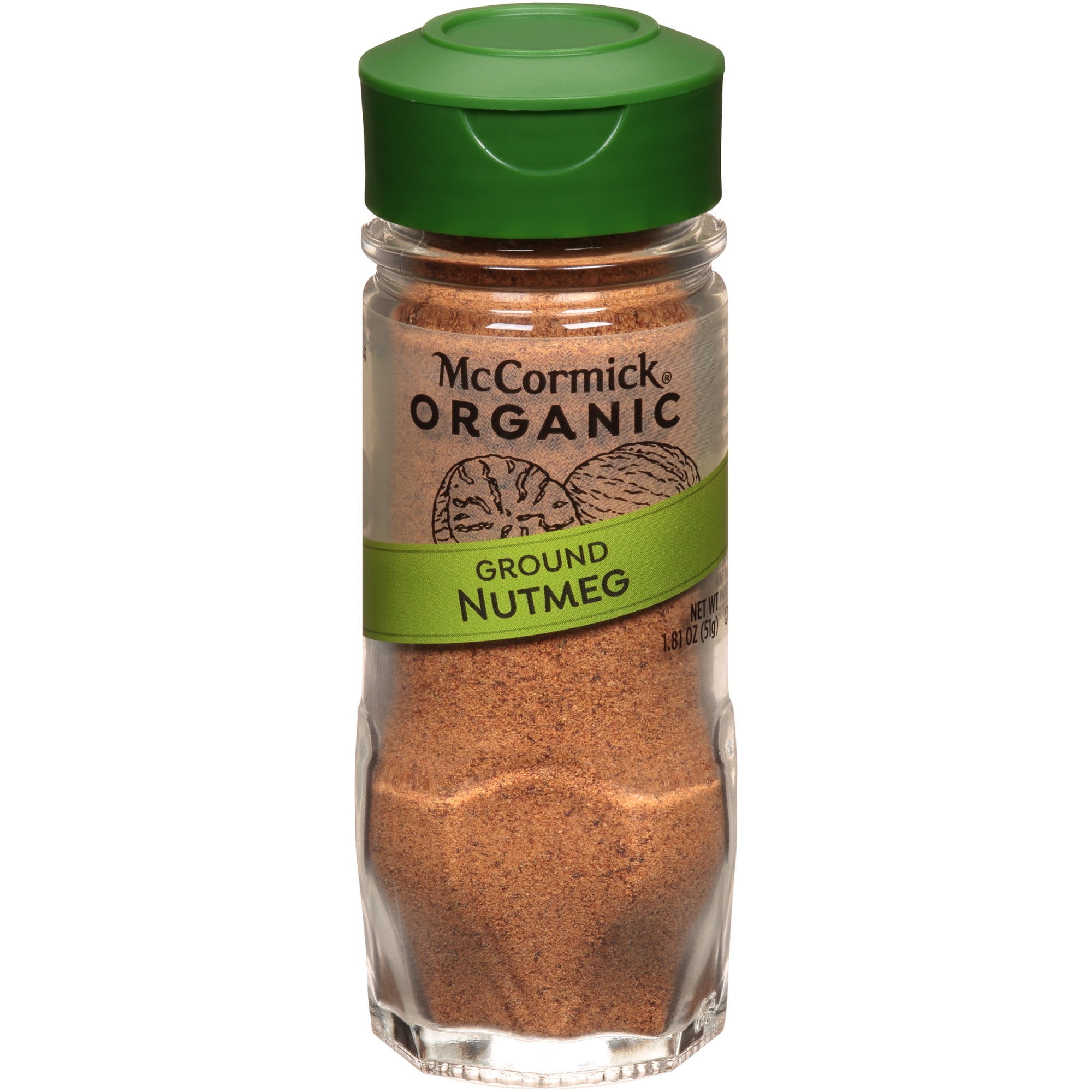 McCormick Gourmet Organic Ground Nutmeg, 1.81 oz