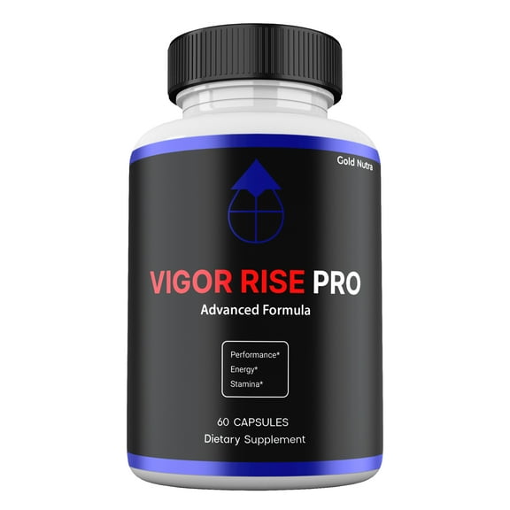 Vigor Rise Pro Capsules for Men, Maximum Strength, VigorRise Pro Male Supplement Pills All Natural Formula (1 Pack)