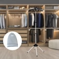 thumbnail image 6 of Ironing Machine Hanger Handheld Clothes Steamer Holder Detachable Folding Telescopic Easy to Use Clothes Hanger for Steamer Black, 6 of 8