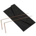 thumbnail image 1 of Dowsing Rods, 2Pcs Dowsing Rods Copper Spiritual, Copper Dowsing Rods Divining Rods for Finding Water, Detect Gold,1*set divining rods, 1 of 7