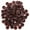 Brown, variant on 100pcs Furniture Hole Plugs Decorative Button Hole Caps Small Cupboard Hole Covers