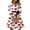 Vermilion, variant on Long Sleeve Fit And Flare Heart Dress for Women Belted Waist Romantic Heart Print Flowy Skirt Soft Comfortable Fabric Ideal for Valentine s Day Casual Wear, Sizes S-5XL