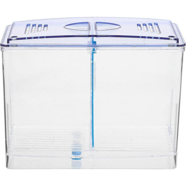 Betta Incubator Separator Box For Fish Enthusiasts Multifunctional Isolation Box 7.07x5.50x3.73in 1Pcs