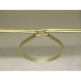 thumbnail image 3 of Slant Fancy Square Softback Lampshade with Bulb Clip, White, 3 of 5