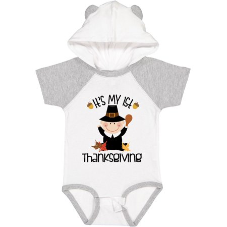 

Inktastic 1st Thanksgiving Pilgrim Boy Gift Baby Boy Bodysuit