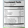 thumbnail image 7 of ORZAX Omega 3 Fish Oil - EPA DHA Omega 3 Supplement - Heart, Eye, Joint, And Nerve & Brain Supplement - Lemon - 120 Softgels Capsules, 7 of 7