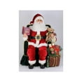 thumbnail image 1 of Karen Didion Large Night Before Christmas Santa in a Chair Figurine, 1 of 2