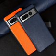 thumbnail image 2 of Handmade Genuine Cowhide Leather Phone Case for Google Pixel 7 - Shockproof Protection & Camera Lens Cover - Business-Ready!, 2 of 5