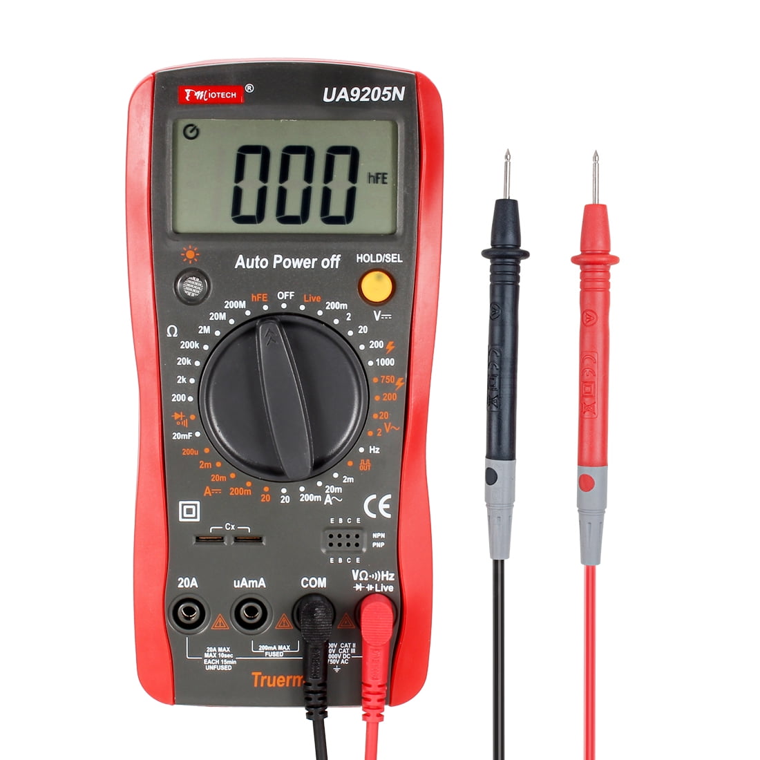 Digital Multimeter Voltmeter Ammeter Capacitance Tester 30 Range