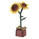 thumbnail image 2 of Bloques de construcción Flores Rompecabezas de flores Modelos tridimensionales Artesanías de madera, 2 of 5