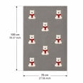 thumbnail image 2 of Ouuluon Soft Flannel Throw Blanket, 59x39 inch Cozy Cover for Bedroom and Living Room, 2 of 7