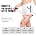 thumbnail image 2 of Knee Brace for Women and Men -Compression Knee Sleeves for Knee Pain-Knee Support for Arthritis Pain , Meniscus Tearing, Running,Volleyball and Sports【M], 2 of 6