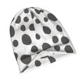 thumbnail image 4 of Beanie Hats for Men and Women, Leopard Print Animal Texture Patterns Adult Unisex Knit Hat Winter Warm Skull Cap, 4 of 7
