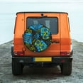 thumbnail image 4 of Haiem Spare Tire Cover , Wheel Cover with Play Game printed, Camper Spare Tire Cover Fit for Jeep Wrangler Rv SUV Truck Travel Trailer-15 inch, 4 of 9
