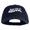 Navy, variant on Delulu Wording Embroidered 6 Panel Washed Dad Hat - Navy OSFM