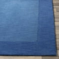 Mark&Day Wool Area Rugs, 6x6 Reims Modern Dark Blue Square Area Rug (6