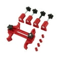 thumbnail image 1 of Cerraduras De Árbol De Levas Herramienta De Bloqueo De Leva De Coche Rojo Conjunto De Abrazadera De Leva Portátil Fijador De Árbol De Levas Kit De Bloqueo De Engranajes Para Motores De Cuatro 5 Uds Yuarrent VI005090-00, 1 of 6