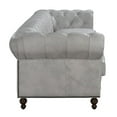 thumbnail image 3 of ACME Ofer Sofa, Vintage White Top Grain Leather, 3 of 7