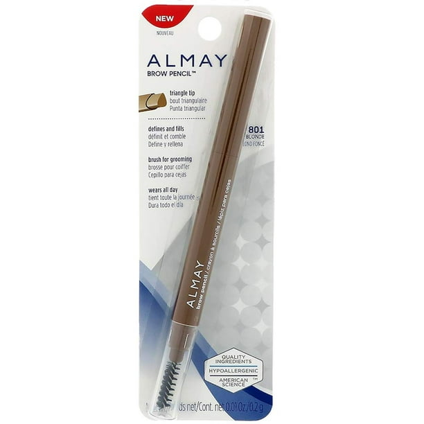 Lápiz delineador de cejas Almay Dark Blonde 801 0,08 ml (paquete de 2)