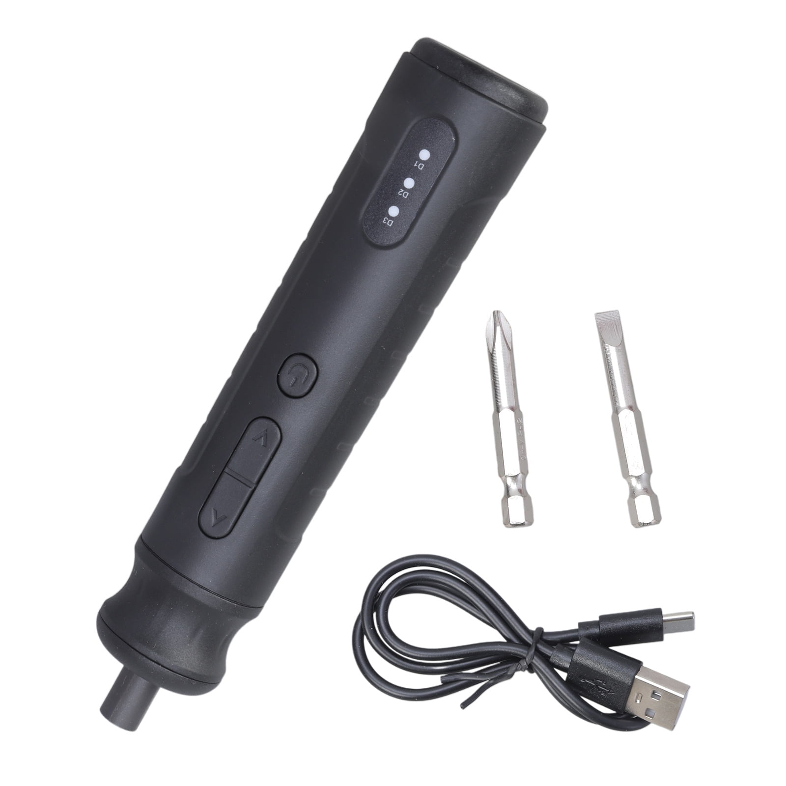 Cordless Electric Screwdriver Automatic Power Screwdriver Set Repair Tool with LED Lamp for Laptop Computer
