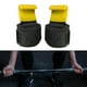 thumbnail image 4 of 1 ganchos de levantamiento de pesas, muñequeras, correas de agarre para entrenamiento de gimnasia para Fitness Amarillo shamjiam Ganchos de levantamiento de pesas, 4 of 9