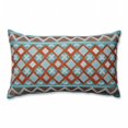 thumbnail image 1 of Pillow Perfect 599274 Amber Citrus Belize Rectangular Throw Pillow, Orange, 1 of 3