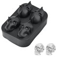 thumbnail image 1 of Skull Ice Trays 2pcs, Reusable Ice Trays - Stackable Ice Trays For Whisky Cocktail Freezer, 1 of 4