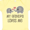 thumbnail image 4 of Inktastic My Grandpa Loves Me Boys or Girls Baby Bodysuit, 4 of 5