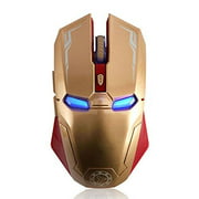 Taonology Iron Man Wireless Gaming Mouse 2.4G with USB Nano Receiver for PC,Laptop,Computer, Macbook,Notebook,3 DPI Adjustment Levels