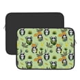 thumbnail image 2 of Pofeuu Cute Panda Bear In Greenery Forest Print Laptop Carrying Case,13-15-Inch Laptop and Tablet, Sleek Design, Durable and Water-Repellent Fabric, Business Casual or School-15 inch, 2 of 8
