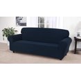 thumbnail image 4 of Madison JER-SOFA-NY Stretch Jersey Sofa Slipcover, Navy, 4 of 4