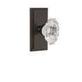 thumbnail image 6 of Grandeur Biarritz Crystal Door Knob with Carre Plate, 6 of 6