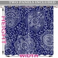 Line Art Religion Faith God Black Out Curtins/Bedroom 2 Panels Drapes