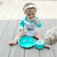 thumbnail image 3 of Pavilion Gift Company - The Dog - 7.75" Divided Silicone Suction Plate, 3 of 7