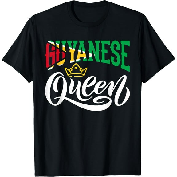 Guyanese Queen Guyana Guyana Flag T-Shirt