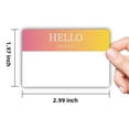 thumbnail image 2 of SUTENGDA 450Pcs Name Tags 18 Colors ”Hello My Name is” Colorful Name Badge Labels Peel & Stick Identification Badges for School Office Conferences, 2 of 6