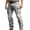 White@GC@, variant on CONZONE Mens Cargo Pants Viking Mythology Graphic Y2K Straight Leg Cargo Pants for Men Lightweight Relaxed Fit Streetwear Trousers With Pockets