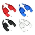 thumbnail image 2 of relayinert Steering Wheel Shift Paddles For A3 No Damage To Car Paint Easy Install Smooth Edging Aluminum blue, 2 of 6