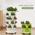 thumbnail image 3 of Maceta vertical, macetas de vivero de jardinería para plantar fresas (verde) Tmvgtek Oficina Multiescena Multifunción, 3 of 9