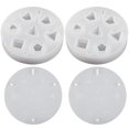 thumbnail image 2 of 2 Pcs Moules à dés en Silicone 7 Formes Ensemble de Moules à dés en Résine Facile à Démouler Moule à dés Polyvalent Réutilisable pour Fabrication de dés en Résine Époxy, 2 of 11
