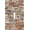 Stone Textured Brown Brick Natural Stone, variant on Decorative Light Switch Cover Stone Textured Brown Brick Natural Stone 1 Gang Single Toggle Device Electrical Faceplate Switchplates Decorator Outlet Wall Plate For Farmhouse Cabin Decor