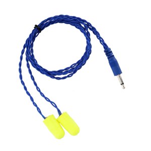 Noise Reduction Racing Earbuds, Portable Unparalleled in Definition 1/8in Plug Mono Racing Foam Earbuds  for Outdoor