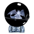 thumbnail image 1 of Pokebola De Cristal 3d Pokemon Cristal Luz Charizard, 1 of 8