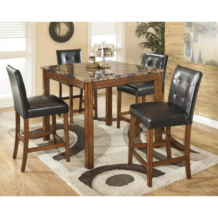 Signature Design by Ashley Theo 5 Piece Counter Height Dining Table Set