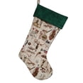 thumbnail image 1 of y Golfing Quilted Christmas Stocking, 1 of 5