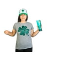 thumbnail image 3 of Womens Buffalo Plaid Shamrock T Shirt Funny Saint Patricks Day Lucky Green Tee Womens Graphic Tees, 3 of 8