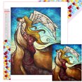 thumbnail image 1 of Kit Con Cuentas Cuadradas 5D DIY Del Arte 45x55cm, 1 of 9